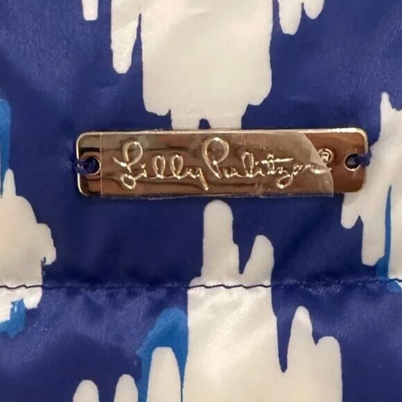 NWOT LILLY PULITZER PUFFER VEST MEDIUM - Picture 4 of 7